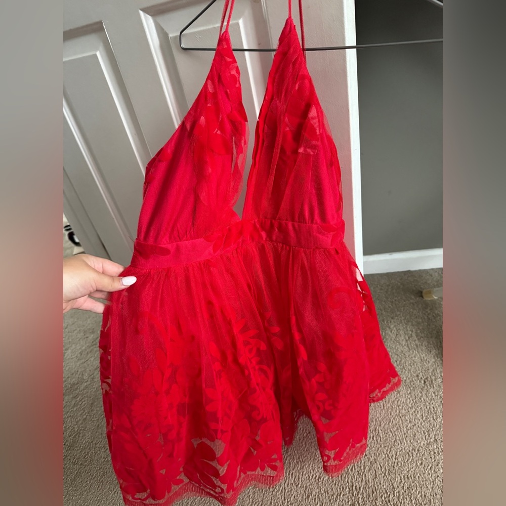Windsor Red Mini Dress